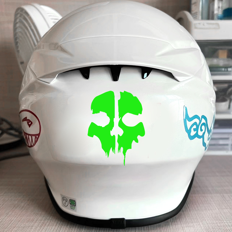 Pegatinas coloridas de calaver - Skull Cap Helmet Liner reseña y precio